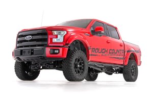 Ford F-150 Traction Bar Kit - Rear - Rough Country - Ladder Bar - '15-'20